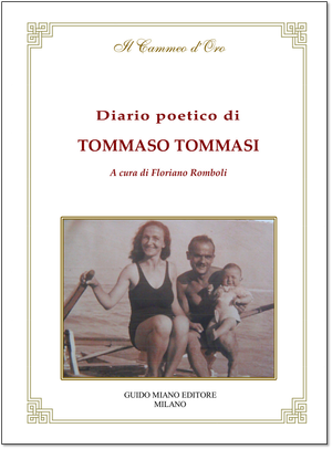 È uscito il libro di saggistica: DIARIO POETICO DI TOMMASO TOMMASI A cura di Floriano Romboli