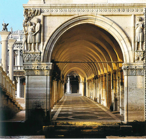 L'Ebrezza di Noè: il gruppo angolare di Palazzo Ducale