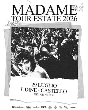 MADAME - La cantautrice al grande ritorno live. Sarà in concerto al Castello di Udine Il 29 luglio