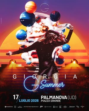 GIORGIA - Annunciate le date del tour "G Summer". Un unico concerto in Friuli Venezia Giulia a Palmanova il 17 luglio