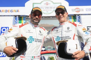 Angelo Lombardo e Roberto Consiglio tornano al successo nel CIRAS al 9° Rally Costa Smeralda Storico-Trofeo Martini.