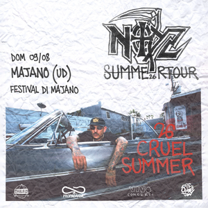 NOYZ NARCOS - Fra i massimi esponenti dell'hip hop italiano, sarà in concerto al FESTIVAL DI MAJANO