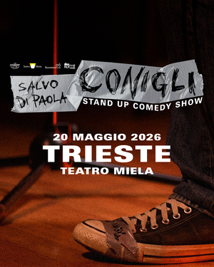 Stand up - SALVO DI PAOLA - CONIGLI 20 maggio al Teatro Miela