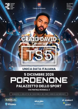 CRAIG DAVID - L'icona dell'R&B mondiale in concerto a Pordenone sabato 5 dicembre con l'esclusivo party TS5. Unica data italiana.
