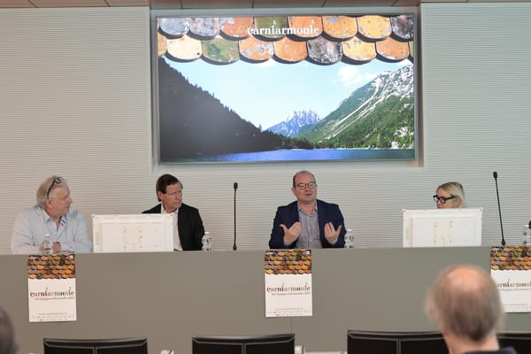CARNIARMONIE 2025 Dal 26 giugno al 6 settembre  La 34° edizione del festival della montagna friulana