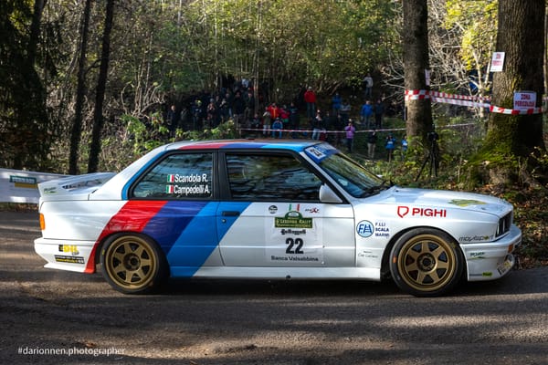 Al 7° Lessinia Rally Historic 85 iscritti e il “mondiale” BMW M3