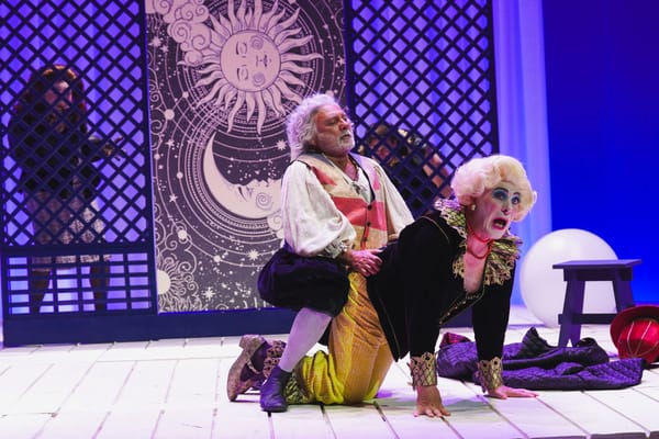 Francesco Paolantoni nei panni di Sir John Falstaff