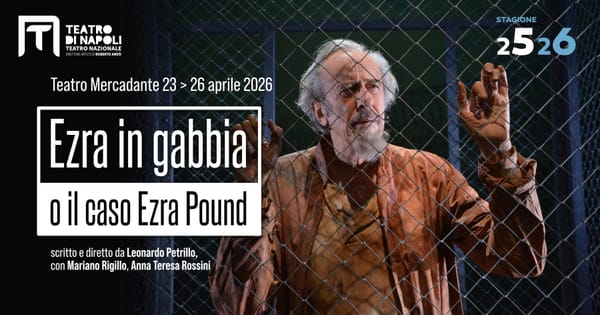 Ezra in gabbia con la regia di Leonardo Petrillo