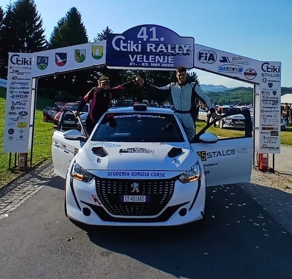 La Gorizia Corse al Rally Velenje trionfa nelle classifiche Mitropa