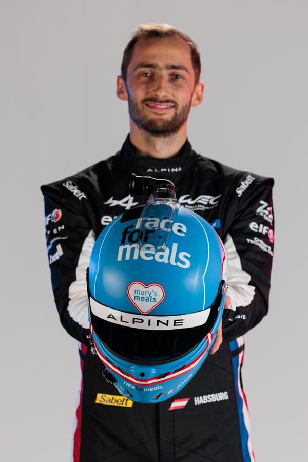 Gara per i pasti a Le Mans con Ferdinand Habsburg