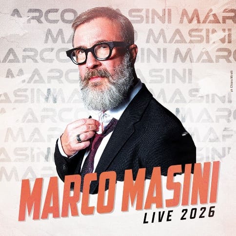 MARCO MASINI - Il cantautore live lunedì 13 luglio a Rivignano Teor