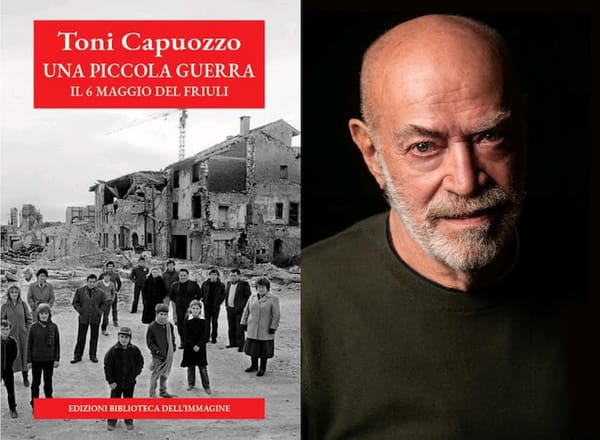 LIGNANO, INCONTRI CON L'AUTORE E CON IL VINO: giovedì 3 settembre il gran finale 2026 con TONI CAPUOZZO che presenta "UNA PICCOLA GUERRA. IL 6 MAGGIO DEL FRIULI"